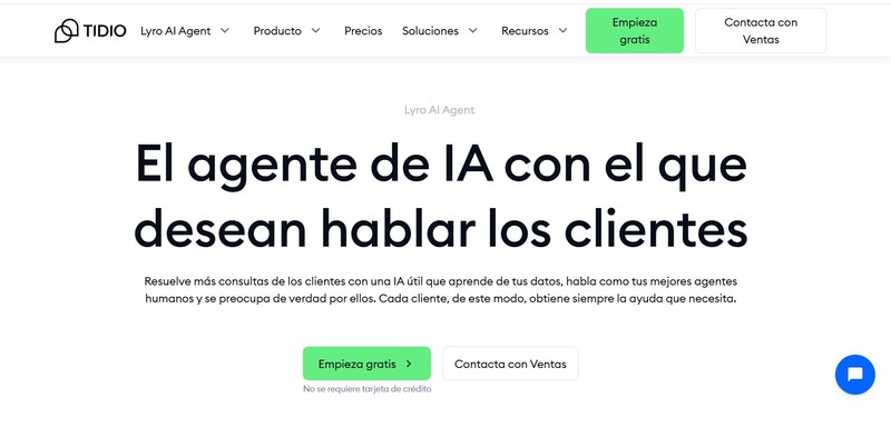 Lyro AI Agent (Tidio)