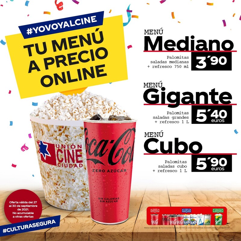 Palomitas del cine - Estrategia upselling