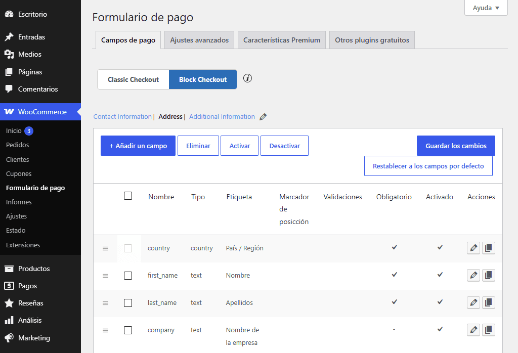Checkout Field Editor and Manager for WooCommerce 