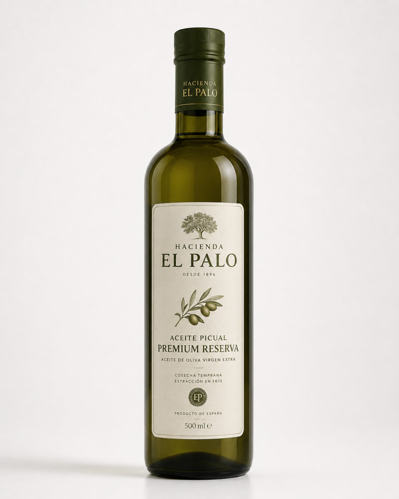 Aceite Picual Premium Reserva Hacienda El Palo