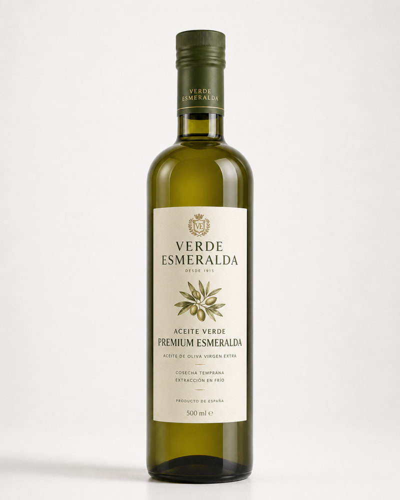 Aceite Verde Premium Esmeralda